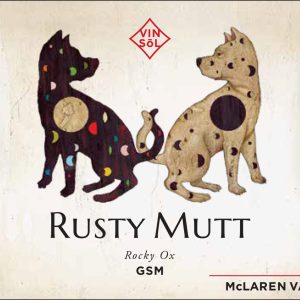 2019 Rusty Mutt GSM front label
